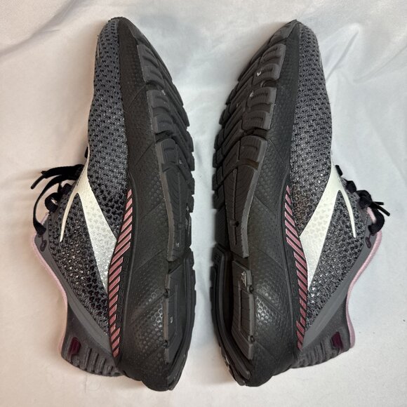 Brooks Adrenaline GTS 22 Women's‎ Size 9.5 Running Shoes Pearl Black Pink - Picture 9 of 12
